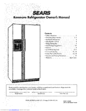 Kenmore 53078 Owner's Manual