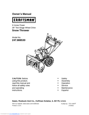 Craftsman 247.88853 Owner's Manual