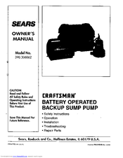 Sears Craftsman 390.306062 Owner's Manual