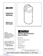 Kenmore 625.348420 Owner's Manual