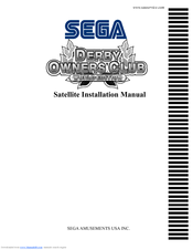 Sega Satellite TV System Satellite Installation Manual