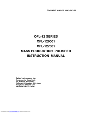 Seiko OFL-126001 Instruction Manual