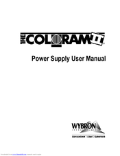 Wybron Coloram II 19012 User Manual