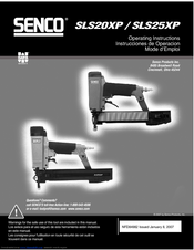 Senco SLS20XP Operating Instructions Manual