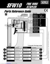 Senco SFW10 Parts Reference Manual