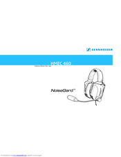 Sennheiser NoiseGard HMEC 460 Instructions For Use Manual