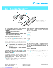 Sennheiser HMEC 460 Brochure