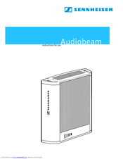 Sennheiser AUDIOBEAM - ANNEXE 864 Instructions For Use Manual