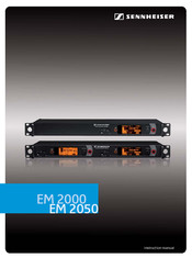 Sennheiser EM 2000 Instruction Manual