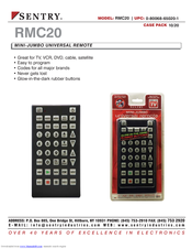 Sentry 0-80068-65020-1 Specifications