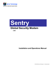Server Technology Sentry Global Security Modem Installation And Operation Manual