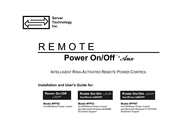 Server Technology PP02 Power On/Off Installation And User Manual