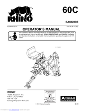 RHINO 60C Operator's Manual