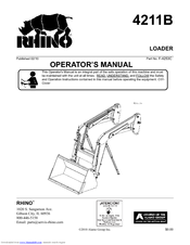 RHINO 4211B Operator's Manual