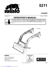 RHINO LOADER 5211 Operator's Manual
