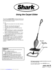 Shark CARPET GLIDER S3101 User Manual