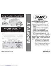 Shark SV736N User Manual