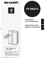 Sharp Plasmacluster FP-N60CX Operation Manual