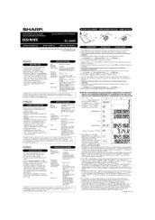 Sharp EL-344R Elsi Mate Operation Manual
