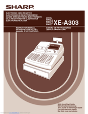 Sharp XE-A303 Instruction Manual