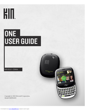 Kin KIN One OMPB10ZU User Manual