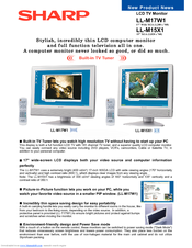 Sharp LL-M15X1 Specifications