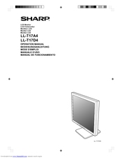 Sharp LL-T17A4 Operation Manual