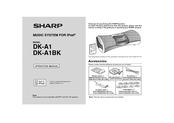 Sharp MUSIC SYSTEM DK-A1 Operation Manual