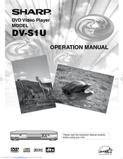 Sharp DV-S1U Operation Manual