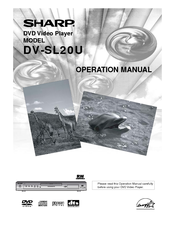Sharp DV-SL20U Operation Manual
