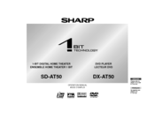 Sharp SD-AT50DV Operation Manual