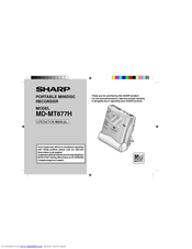 Sharp MD-MT877H Operation Manual