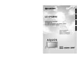 Sharp Aquos LC 37GB5U Operation Manual