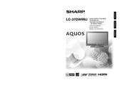 Sharp AQUOS LC-37DW99U Operation Manual