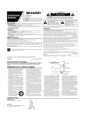Sharp LC-15SH1U Operation Manual