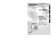 Sharp AQUOS LC-13B4U Operation Manual