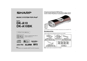 Sharp DKA10 - I-Elegance Boombox Operation Manual