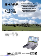 Sharp DV-L70S Operation Manual