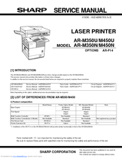 sharp copiers manuals