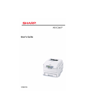 Sharp AR-C265P User Manual