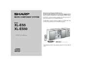 Sharp XL-ES50 - Microsystem Operation Manual