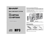 Sharp CD-MPS66 Operation Manual