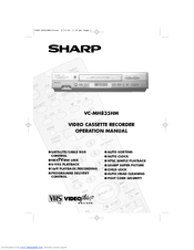 Sharp VC-MH835HM Operation Manual