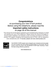 VTech 6031 User Manual