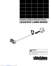 Shindaiwa LE242/EVC Owner's/Operator's Manual