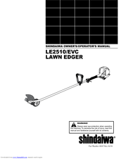 Shindaiwa LE2510/EVC Owner's/Operator's Manual