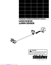 Shindaiwa LE2510 Owner's/Operator's Manual