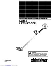 Shindaiwa LE254 Owner's/Operator's Manual