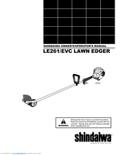 Shindaiwa LE261 Owner's/Operator's Manual