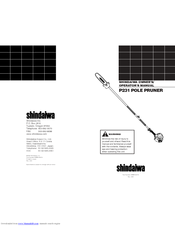 Shindaiwa 63888-94010 Owner's/Operator's Manual